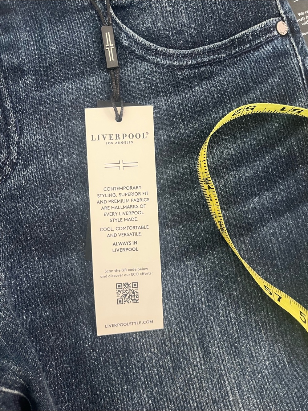 Liverpool Los Angelas The Gia Glider Slim Pants Womens Jeans Size 6 NWT - Picture 10 of 14